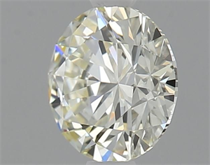 Picture of Natural Diamond 0.60 Carats, Round with Excellent Cut, K Color, VVS2 Clarity and Certified by IGI