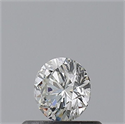 Natural Diamond 0.40 Carats, Round with Excellent Cut, H Color, VVS1 Clarity and Certified by GIA