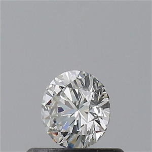 Picture of Natural Diamond 0.40 Carats, Round with Excellent Cut, H Color, VVS1 Clarity and Certified by GIA