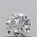 Natural Diamond 0.41 Carats, Round with Very Good Cut, H Color, VS1 Clarity and Certified by GIA