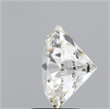 Natural Diamond 3.52 Carats, Round with Excellent Cut, J Color, SI1 Clarity and Certified by GIA