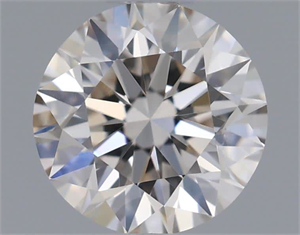 Picture of Natural Diamond 0.60 Carats, Round with Very Good Cut, K Color, VVS1 Clarity and Certified by GIA