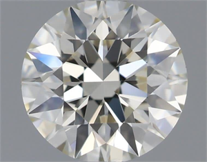 Picture of Natural Diamond 0.60 Carats, Round with Excellent Cut, J Color, VS1 Clarity and Certified by IGI