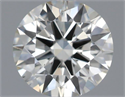 Natural Diamond 0.64 Carats, Round with Excellent Cut, J Color, VS2 Clarity and Certified by IGI