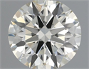 Natural Diamond 0.46 Carats, Round with Excellent Cut, K Color, VS2 Clarity and Certified by IGI