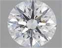 Natural Diamond 0.42 Carats, Round with Excellent Cut, F Color, VS2 Clarity and Certified by GIA