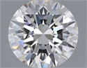 Natural Diamond 2.01 Carats, Round with Excellent Cut, I Color, SI1 Clarity and Certified by GIA