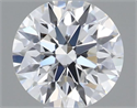 Natural Diamond 0.40 Carats, Round with Excellent Cut, F Color, VS1 Clarity and Certified by GIA