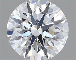 Picture of Natural Diamond 0.40 Carats, Round with Excellent Cut, F Color, VS1 Clarity and Certified by GIA