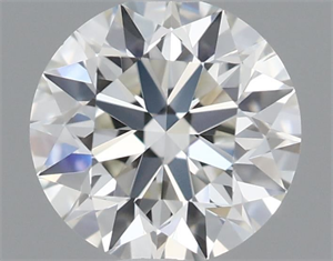 Picture of Natural Diamond 0.50 Carats, Round with Excellent Cut, J Color, SI1 Clarity and Certified by GIA