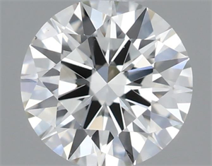 Picture of Natural Diamond 0.41 Carats, Round with Excellent Cut, J Color, VS2 Clarity and Certified by GIA