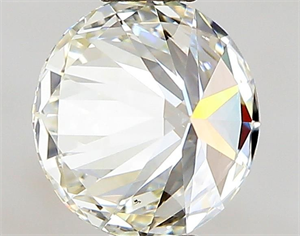 Picture of Natural Diamond 0.50 Carats, Round with Excellent Cut, I Color, VS2 Clarity and Certified by GIA