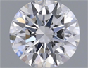 Natural Diamond 0.40 Carats, Round with Excellent Cut, D Color, VVS2 Clarity and Certified by GIA