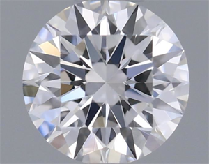 Picture of Natural Diamond 0.40 Carats, Round with Excellent Cut, D Color, VVS2 Clarity and Certified by GIA