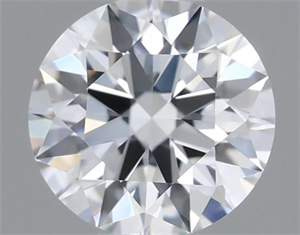 Picture of Natural Diamond 0.40 Carats, Round with Excellent Cut, F Color, VS2 Clarity and Certified by GIA