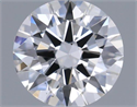 Natural Diamond 0.42 Carats, Round with Excellent Cut, E Color, VS2 Clarity and Certified by GIA