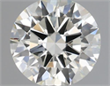 Natural Diamond 0.60 Carats, Round with Excellent Cut, K Color, SI1 Clarity and Certified by GIA