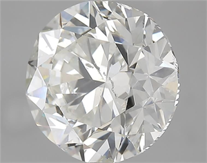 Picture of Natural Diamond 5.00 Carats, Round with Very Good Cut, J Color, SI2 Clarity and Certified by GIA