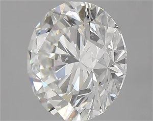 Picture of Natural Diamond 4.02 Carats, Round with Excellent Cut, J Color, SI1 Clarity and Certified by GIA