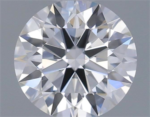 Picture of Natural Diamond 0.40 Carats, Round with Excellent Cut, E Color, SI2 Clarity and Certified by GIA