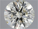 Natural Diamond 0.60 Carats, Round with Very Good Cut, J Color, SI2 Clarity and Certified by IGI