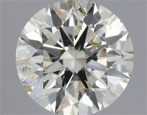 Picture of Natural Diamond 0.60 Carats, Round with Very Good Cut, J Color, SI2 Clarity and Certified by IGI