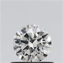 Natural Diamond 0.40 Carats, Round with Very Good Cut, I Color, SI2 Clarity and Certified by IGI