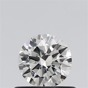 Picture of Natural Diamond 0.40 Carats, Round with Very Good Cut, I Color, SI2 Clarity and Certified by IGI