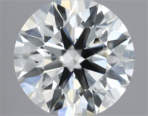 Picture of Natural Diamond 0.40 Carats, Round with Excellent Cut, G Color, SI2 Clarity and Certified by IGI