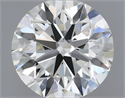 Natural Diamond 0.40 Carats, Round with Very Good Cut, H Color, VS1 Clarity and Certified by IGI