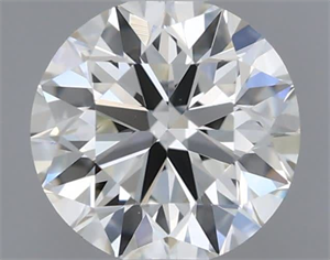 Picture of Natural Diamond 0.40 Carats, Round with Very Good Cut, H Color, VS1 Clarity and Certified by IGI