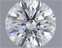 Natural Diamond 0.40 Carats, Round with Excellent Cut, H Color, SI2 Clarity and Certified by IGI