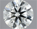 Natural Diamond 0.40 Carats, Round with Excellent Cut, I Color, SI2 Clarity and Certified by IGI