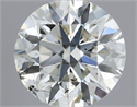 Natural Diamond 0.40 Carats, Round with Excellent Cut, I Color, SI2 Clarity and Certified by IGI