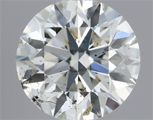 Picture of Natural Diamond 0.40 Carats, Round with Excellent Cut, I Color, SI2 Clarity and Certified by IGI