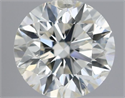 Natural Diamond 0.40 Carats, Round with Excellent Cut, I Color, SI2 Clarity and Certified by IGI