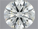 Natural Diamond 0.40 Carats, Round with Excellent Cut, I Color, SI2 Clarity and Certified by IGI