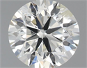 Natural Diamond 0.40 Carats, Round with Very Good Cut, I Color, SI2 Clarity and Certified by IGI