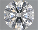 Natural Diamond 0.50 Carats, Round with Excellent Cut, J Color, SI2 Clarity and Certified by IGI