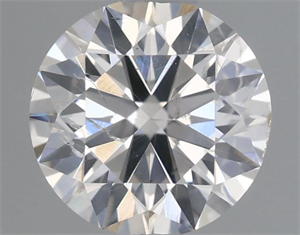 Picture of Natural Diamond 0.50 Carats, Round with Excellent Cut, J Color, SI2 Clarity and Certified by IGI