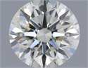 Natural Diamond 0.59 Carats, Round with Excellent Cut, J Color, VS1 Clarity and Certified by IGI