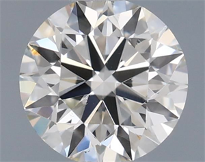 Picture of Natural Diamond 0.40 Carats, Round with Excellent Cut, G Color, VS2 Clarity and Certified by IGI