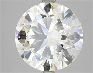 Picture of Natural Diamond 4.52 Carats, Round with Excellent Cut, K Color, VS1 Clarity and Certified by GIA