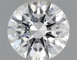 Picture of Natural Diamond 0.41 Carats, Round with Excellent Cut, H Color, SI2 Clarity and Certified by IGI