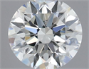 Natural Diamond 0.42 Carats, Round with Excellent Cut, I Color, VVS1 Clarity and Certified by GIA