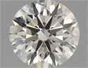 Natural Diamond 2.24 Carats, Round with Excellent Cut, K Color, IF Clarity and Certified by IGI