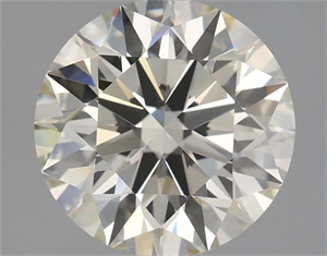 Picture of Natural Diamond 2.24 Carats, Round with Excellent Cut, K Color, IF Clarity and Certified by IGI