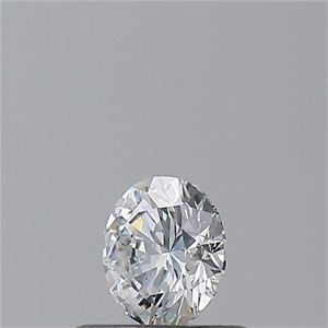 Picture of Natural Diamond 0.40 Carats, Round with Excellent Cut, D Color, VS2 Clarity and Certified by GIA