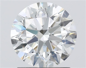 Picture of Natural Diamond 1.50 Carats, Round with Excellent Cut, I Color, VS1 Clarity and Certified by GIA