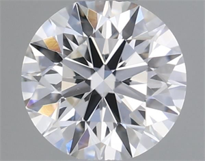 Picture of Natural Diamond 0.40 Carats, Round with Excellent Cut, F Color, VS1 Clarity and Certified by GIA